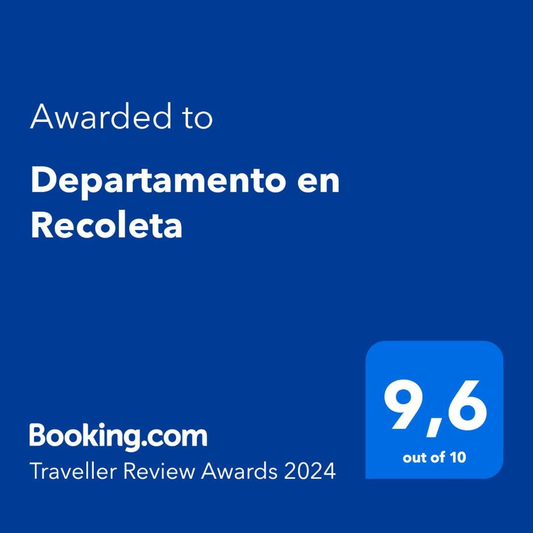 布宜诺斯艾利斯Departamento En Recoleta公寓 外观 照片